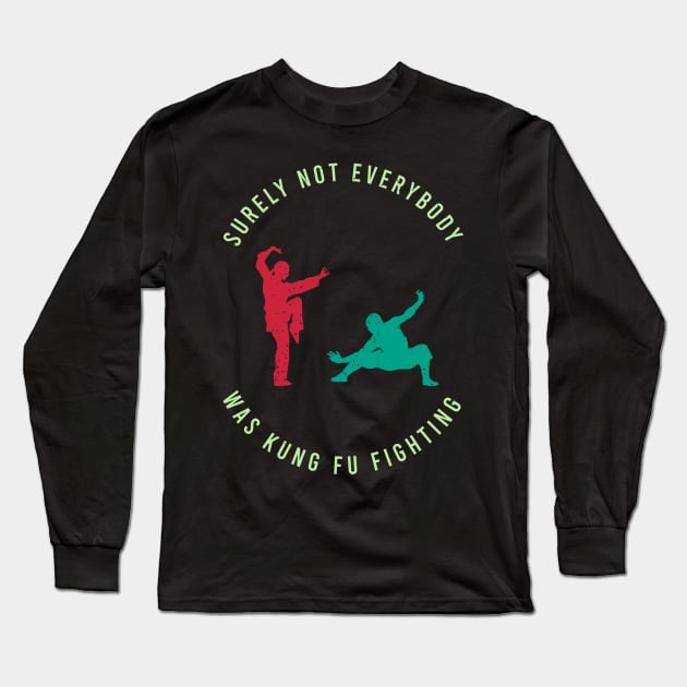 Fighter Design for a Martial Arts Lover Long Sleeve T-Shirt by AlleyField